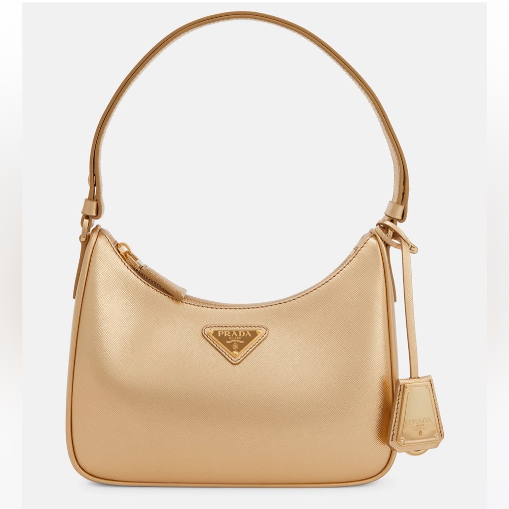 PRADA Cleo Mini leather shoulder bag